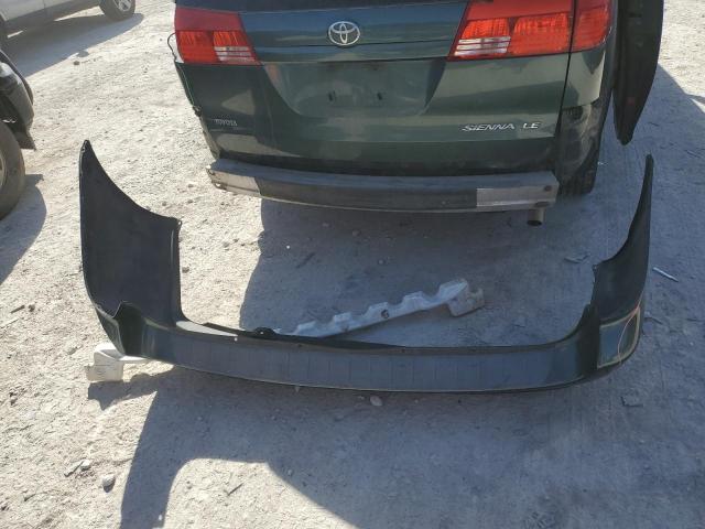 5TDZA23C04S054875 - 2004 TOYOTA SIENNA CE GREEN photo 13