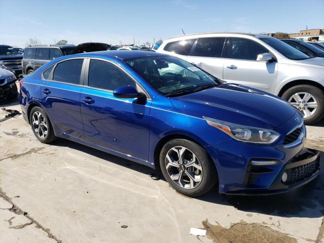 3KPF24AD5LE260869 - 2020 KIA FORTE FE BLUE photo 4