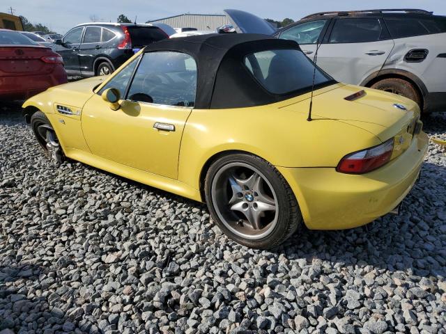 WBSCK9349YLC90528 - 2000 BMW M ROADSTER YELLOW photo 2