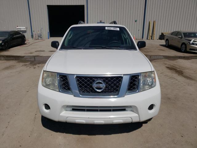 5N1AR18B89C604070 - 2009 NISSAN PATHFINDER S WHITE photo 5