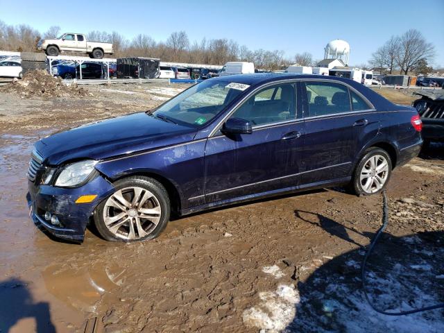 WDDHF8HB1AA211215 - 2010 MERCEDES-BENZ E 350 4MATIC BLUE photo 1