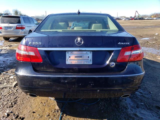 WDDHF8HB1AA211215 - 2010 MERCEDES-BENZ E 350 4MATIC BLUE photo 6