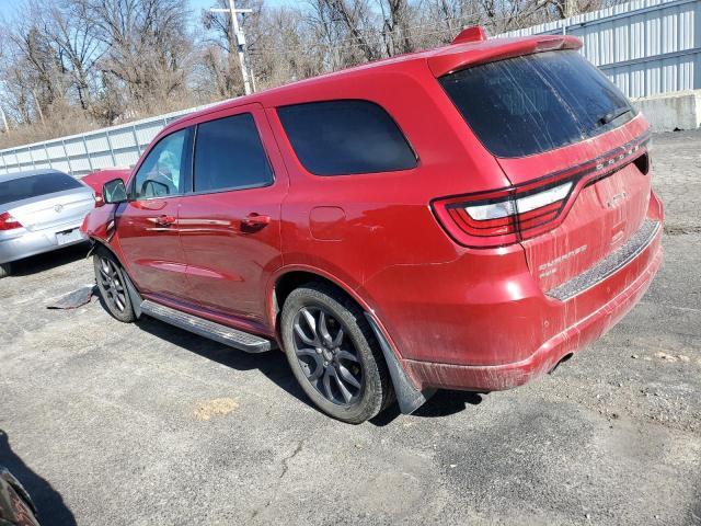 1C4SDJCT9HC871059 - 2017 DODGE DURANGO R/T RED photo 2