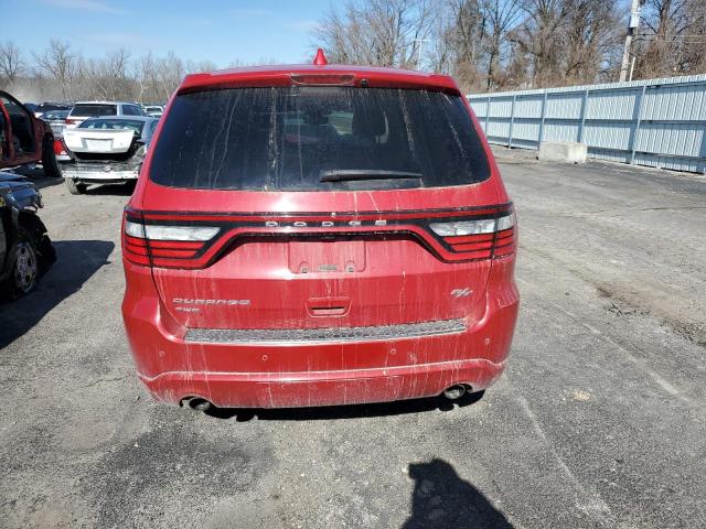 1C4SDJCT9HC871059 - 2017 DODGE DURANGO R/T RED photo 6