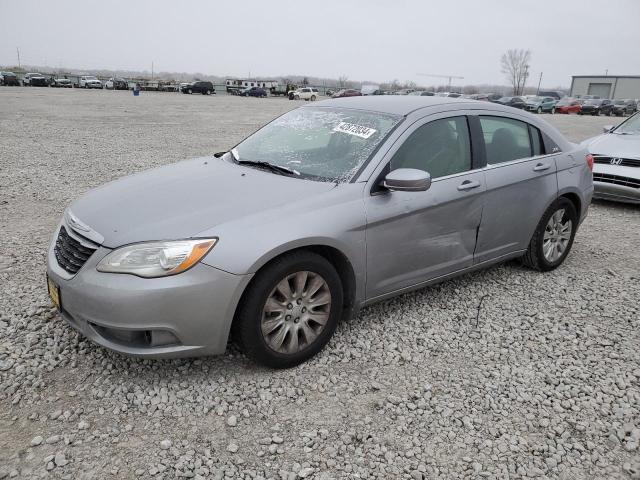 1C3CCBAB4DN560391 - 2013 CHRYSLER 200 LX SILVER photo 1