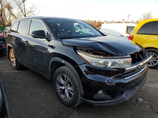 5TDJKRFH7ES062032 - 2014 TOYOTA HIGHLANDER XLE BLACK photo 4