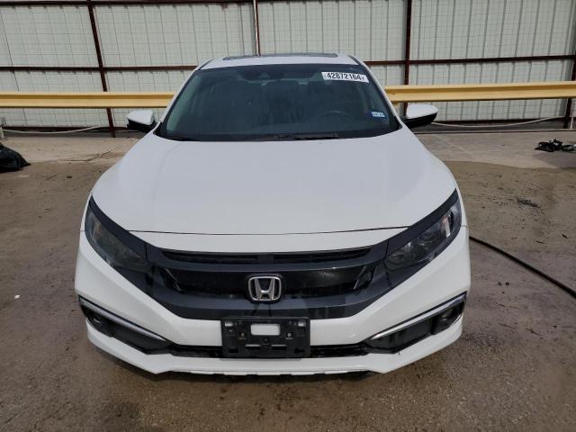 19XFC1F35LE009636 - 2020 HONDA CIVIC EX WHITE photo 5