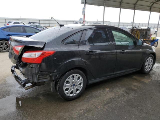 1FAHP3F24CL372197 - 2012 FORD FOCUS SE BLACK photo 3