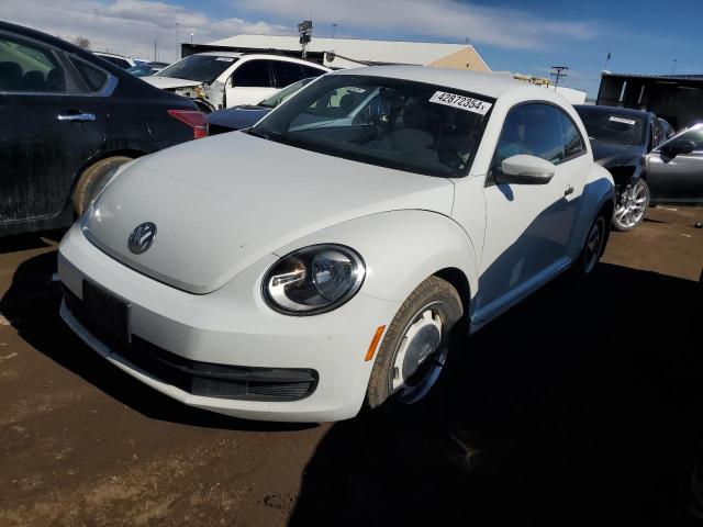 3VWF17AT9FM606764 - 2015 VOLKSWAGEN BEETLE 1.8T WHITE photo 1