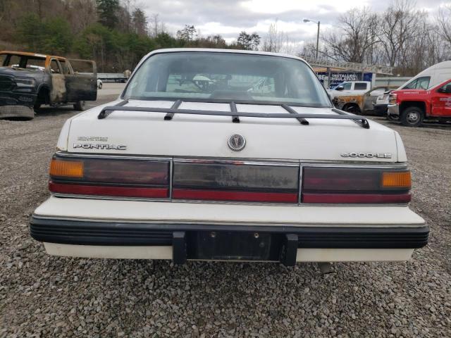 1G2AF54RXL6262171 - 1990 PONTIAC 6000 LE WHITE photo 6