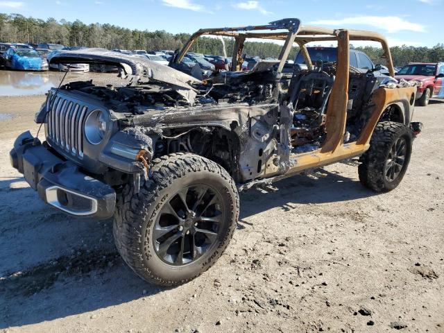 1C4JJXP65MW861830 - 2021 JEEP WRANGLER U SAHARA 4XE BURN photo 1
