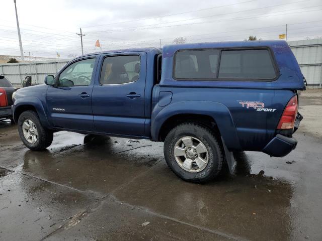 5TELU42N87Z376117 - 2007 TOYOTA TACOMA DOUBLE CAB BLUE photo 2