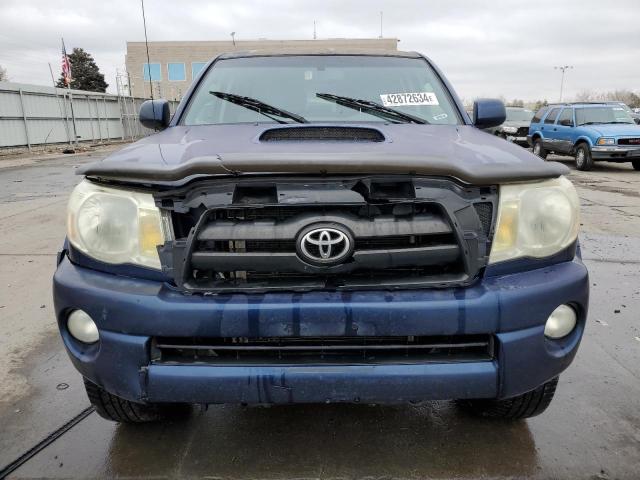 5TELU42N87Z376117 - 2007 TOYOTA TACOMA DOUBLE CAB BLUE photo 5