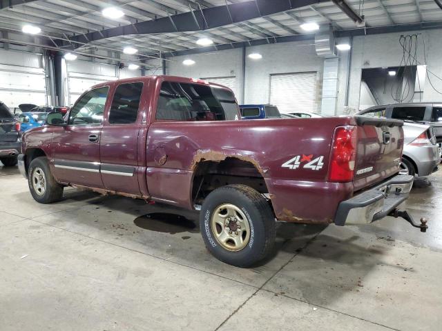 2GCEK19V731351579 - 2003 CHEVROLET 1500 K1500 BURGUNDY photo 2