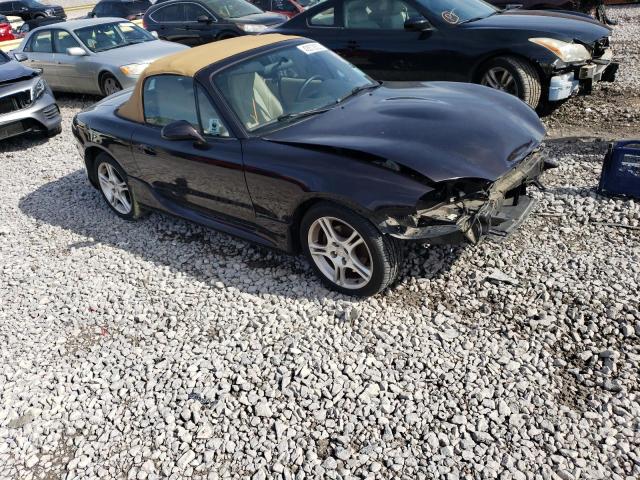 JM1NB353440403733 - 2004 MAZDA MX-5 MIATA BASE PURPLE photo 4