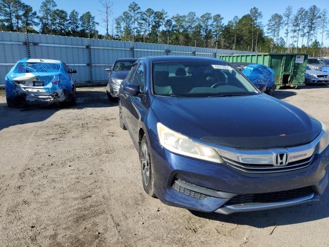 1HGCR2F35HA087949 - 2017 HONDA ACCORD LX BLUE photo 4