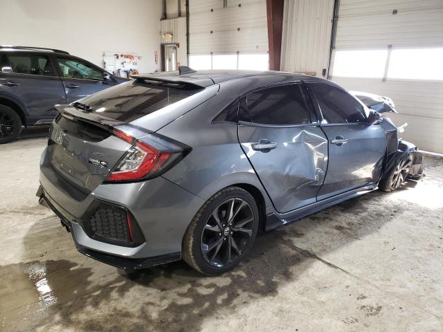 SHHFK7H47HU417874 - 2017 HONDA CIVIC SPORT GRAY photo 3