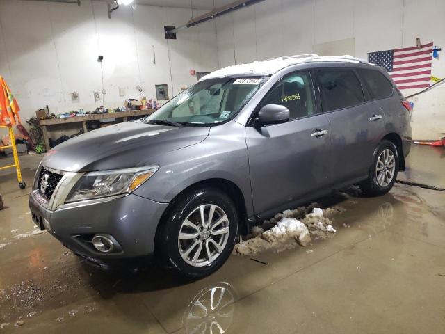 5N1AR2MM6FC652451 - 2015 NISSAN PATHFINDER S 灰色 照片 1