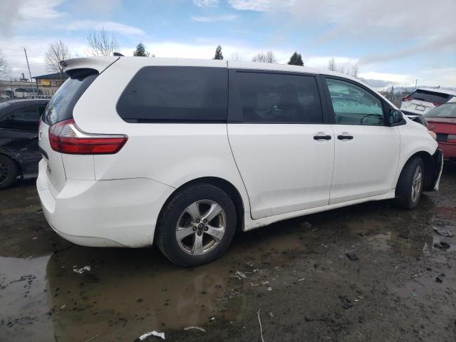 5TDZZ3DC9LS034460 - 2020 TOYOTA SIENNA L WHITE photo 3