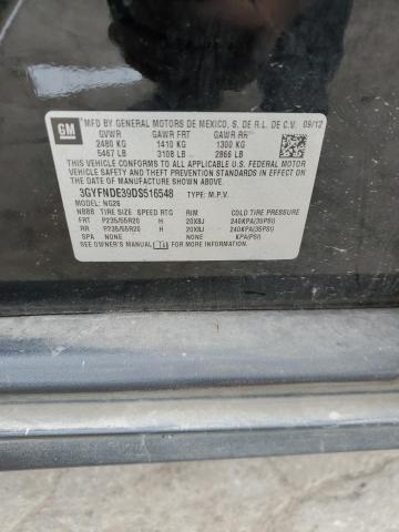 3GYFNDE39DS516548 - 2013 CADILLAC SRX PERFORMANCE COLLECTION Қара фото 13