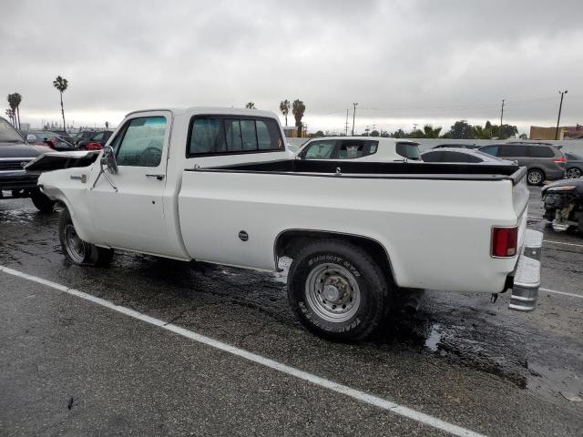 CCS249Z111188 - 1979 CHEVROLET C20 WHITE photo 2