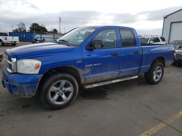 1D7HU18287S176902 - 2007 DODGE RAM 1500 ST BLUE photo 1