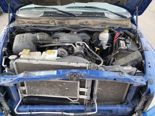 1D7HU18287S176902 - 2007 DODGE RAM 1500 ST BLUE photo 11