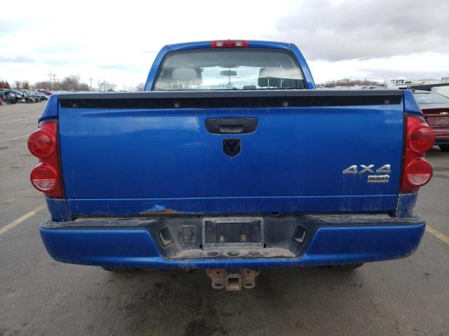 1D7HU18287S176902 - 2007 DODGE RAM 1500 ST BLUE photo 6