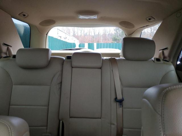 4JGBB8GB4BA699683 - 2011 MERCEDES-BENZ ML 350 4MATIC WHITE photo 10