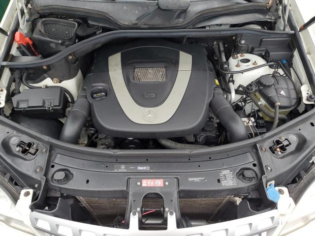 4JGBB8GB4BA699683 - 2011 MERCEDES-BENZ ML 350 4MATIC WHITE photo 12