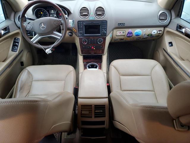 4JGBB8GB4BA699683 - 2011 MERCEDES-BENZ ML 350 4MATIC WHITE photo 8