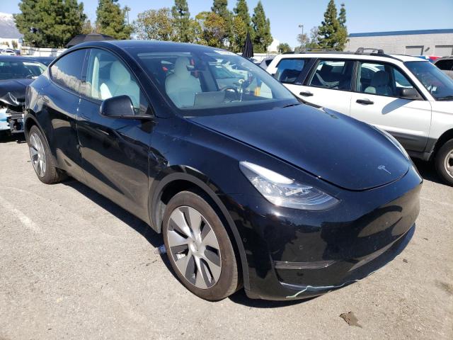 5YJYGDEE2MF240491 - 2021 TESLA MODEL Y BLACK photo 4