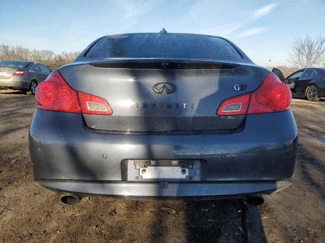 JN1CV6AP2CM930026 - 2012 INFINITI G37 BASE GRAY photo 6