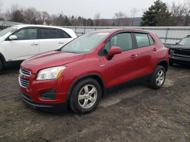 KL7CJPSB9FB078790 - 2015 CHEVROLET TRAX 1LS RED photo 1