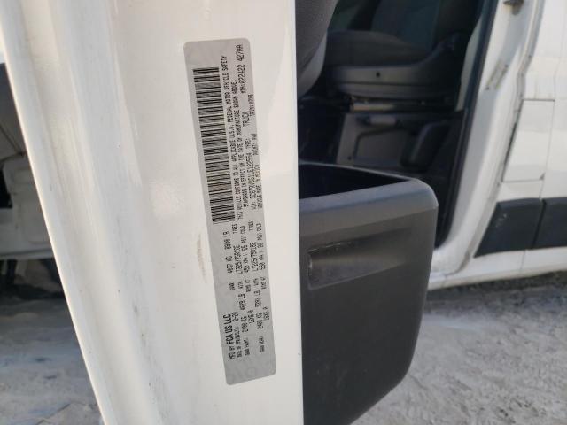 3C6TRVDG1LE122554 - 2020 RAM PROMASTER 2500 HIGH Blanco foto 13