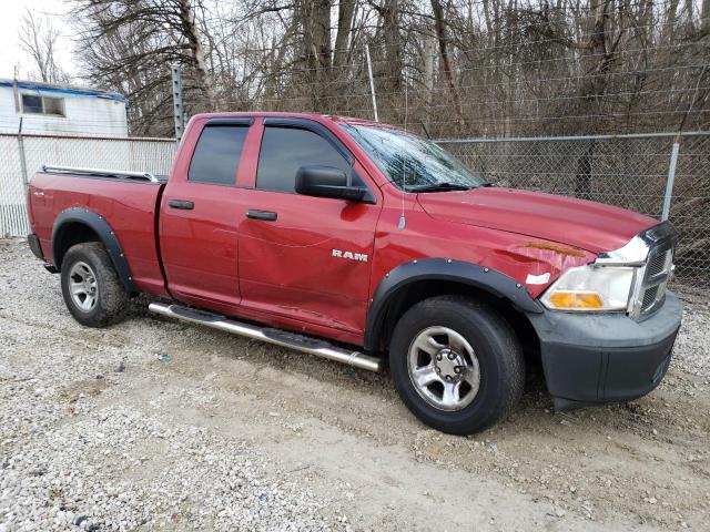 1D3HV18P29S795850 - 2009 DODGE RAM 1500 RED photo 4