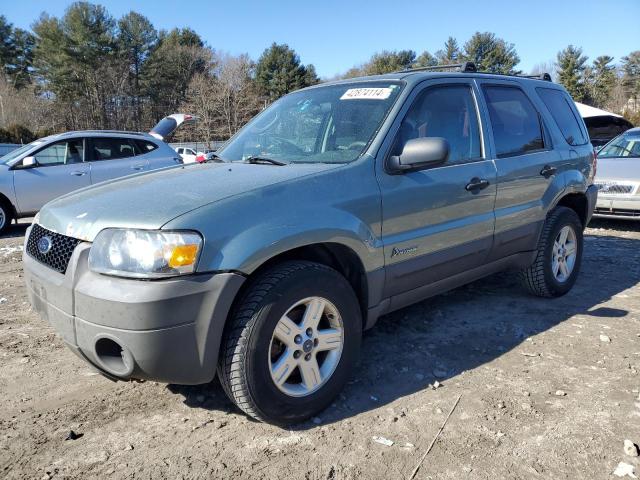 1FMYU96H76KB59230 - 2006 FORD ESCAPE HEV BLACK photo 1