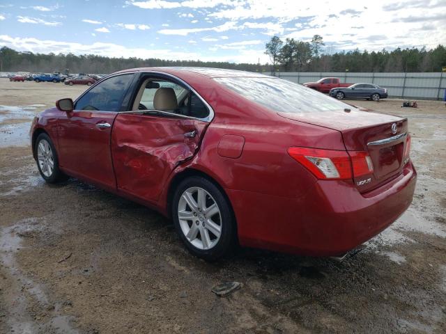 JTHBJ46G392291420 - 2009 LEXUS ES 350 BURGUNDY photo 2