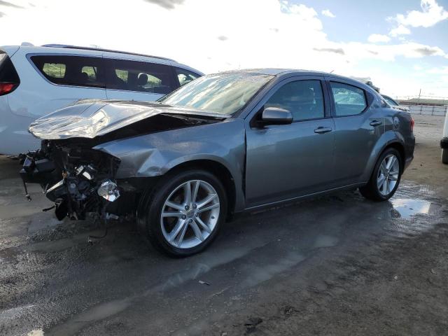 1B3BD1FG9BN593498 - 2011 DODGE AVENGER MAINSTREET GRAY photo 1