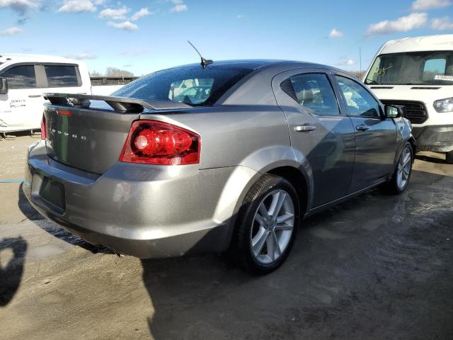 1B3BD1FG9BN593498 - 2011 DODGE AVENGER MAINSTREET GRAY photo 3