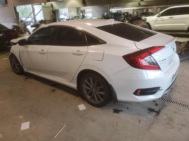 19XFC1F3XKE201617 - 2019 HONDA CIVIC EX WHITE photo 2