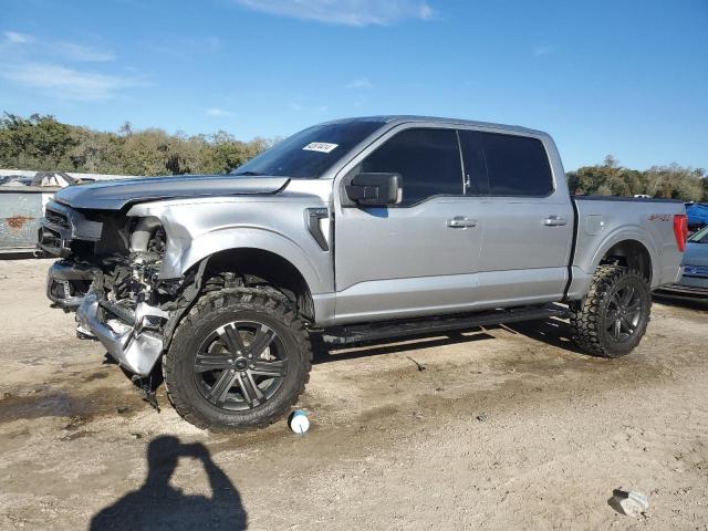 1FTFW1E8XNKE38906 - 2022 FORD F150 SUPERCREW SILVER photo 1