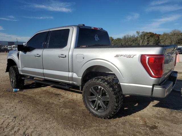 1FTFW1E8XNKE38906 - 2022 FORD F150 SUPERCREW SILVER photo 2