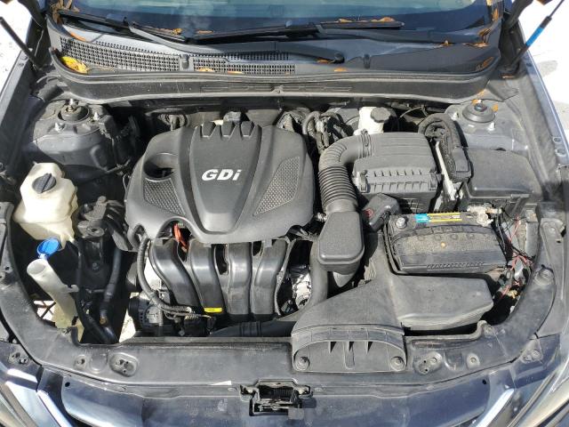 5NPEB4AC8CH465519 - 2012 HYUNDAI SONATA GLS BLUE photo 11