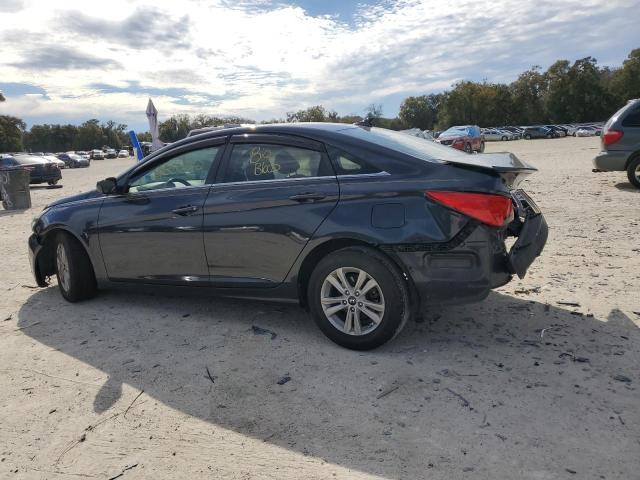 5NPEB4AC8CH465519 - 2012 HYUNDAI SONATA GLS BLUE photo 2