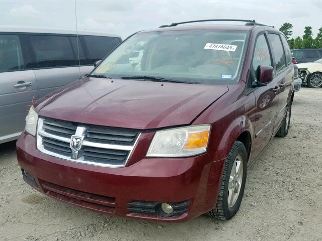 2D8HN54199R520321 - 2009 DODGE GRAND CARAVAN SXT  photo 2