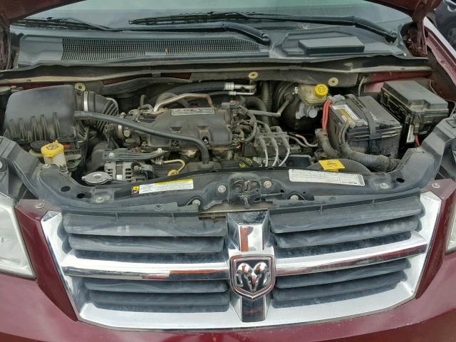 2D8HN54199R520321 - 2009 DODGE GRAND CARAVAN SXT  photo 7