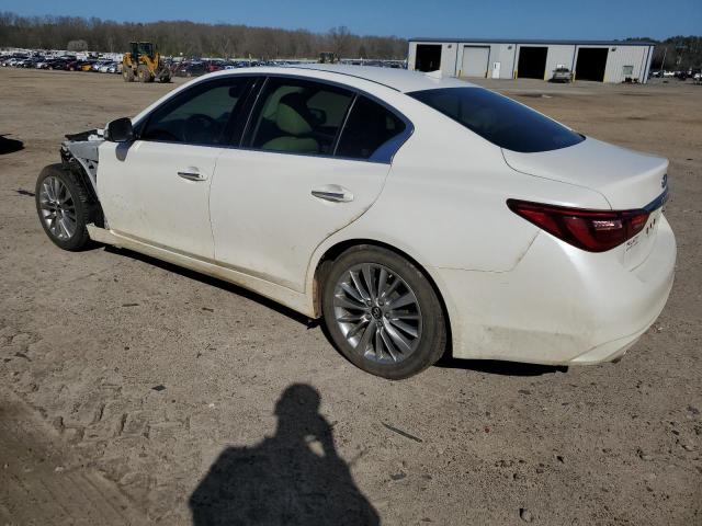 JN1EV7AP2LM200079 - 2020 INFINITI Q50 PURE WHITE photo 2