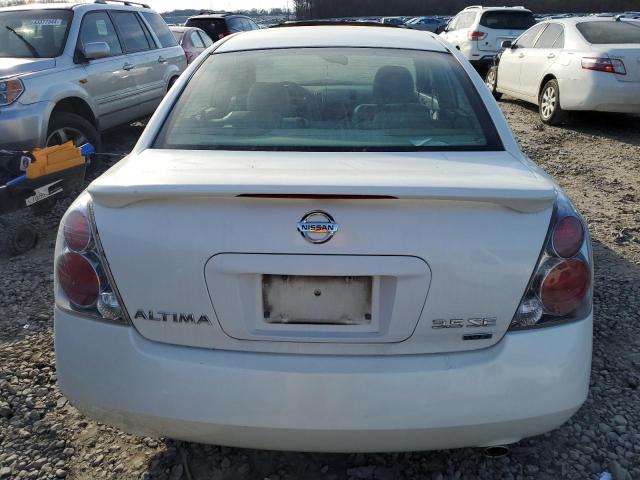 1N4BL11D75C150349 - 2005 NISSAN ALTIMA SE WHITE photo 6