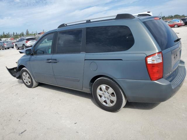 KNDMB233776171347 - 2007 KIA SEDONA EX GRAY photo 2